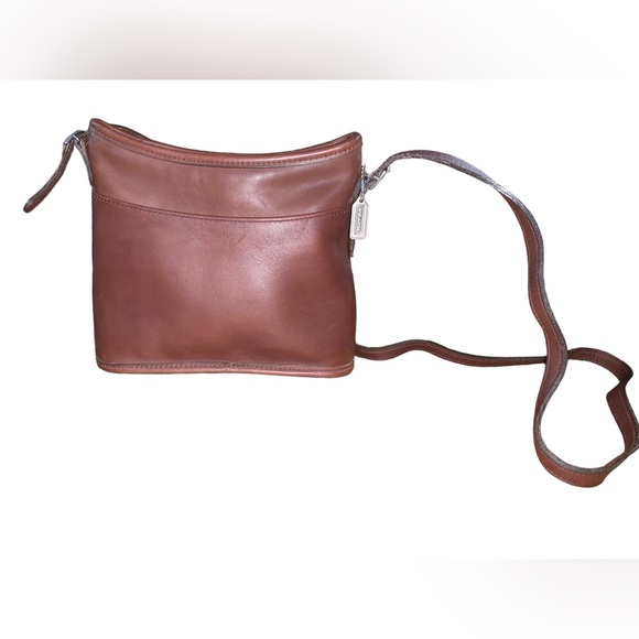 Coach Handbags - Vintage Coach Mambo Handbag Small Bucket Bag Adjustable Strap Fine Leather